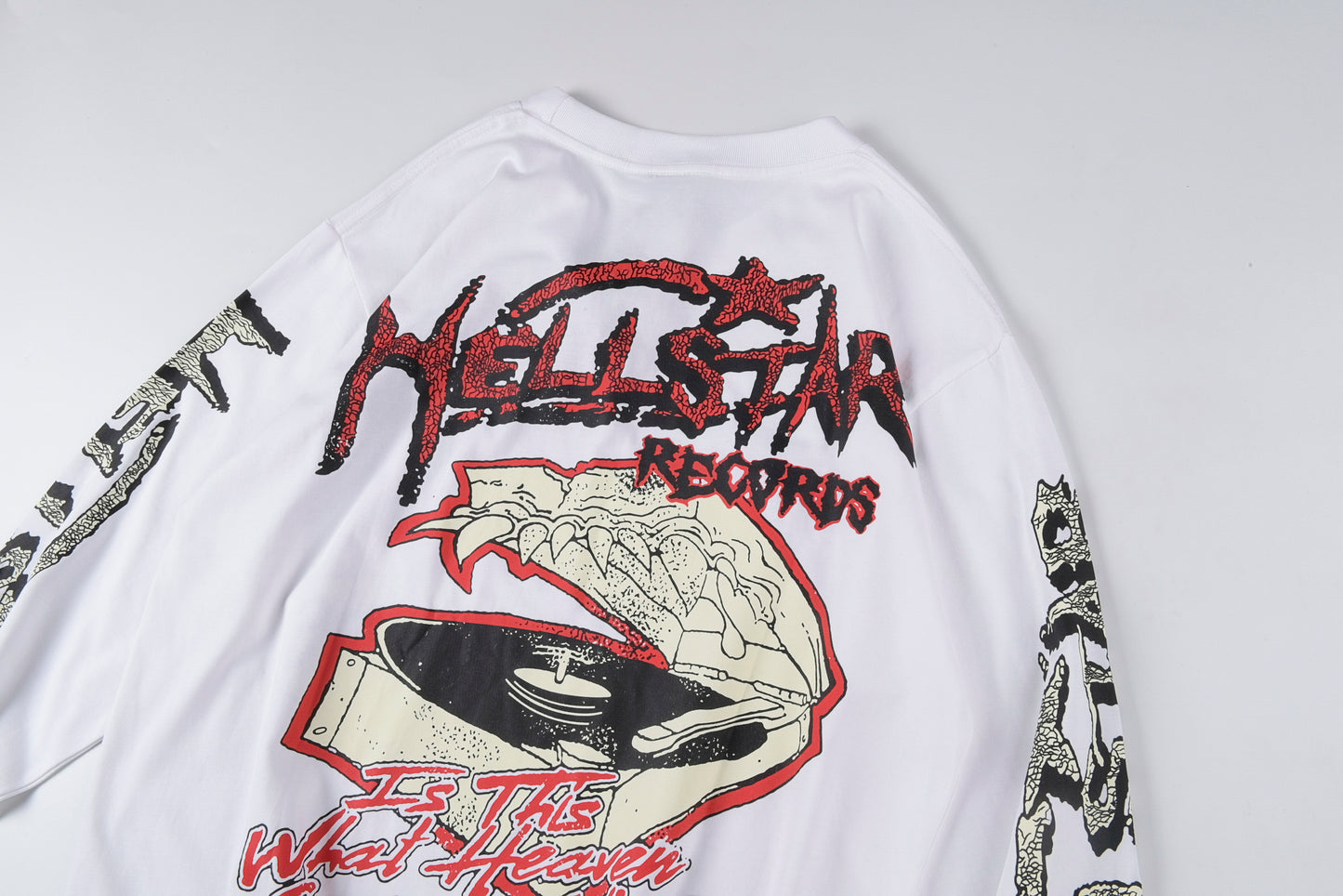 Studio Records L/S T-Shirt White