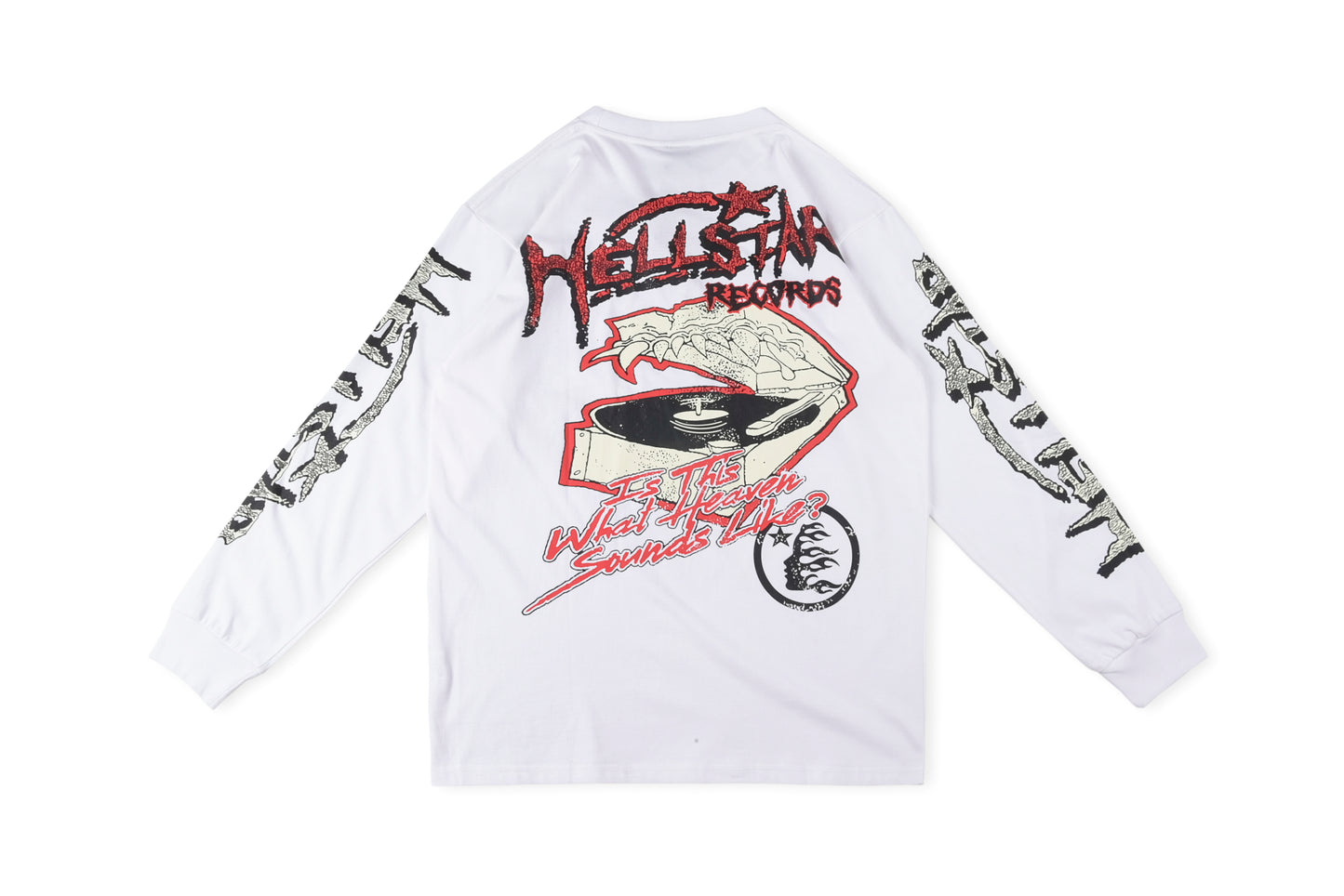 Studio Records L/S T-Shirt White