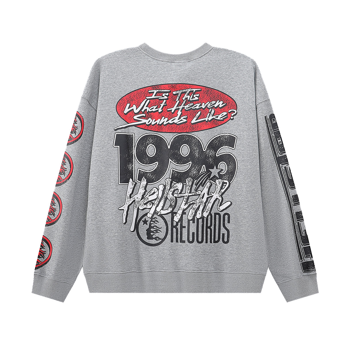 Hellstar Records Crewneck Grey