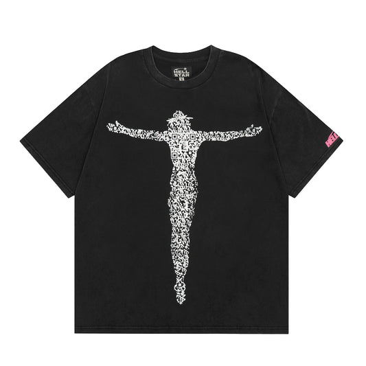QR Christ T-Shirt Black